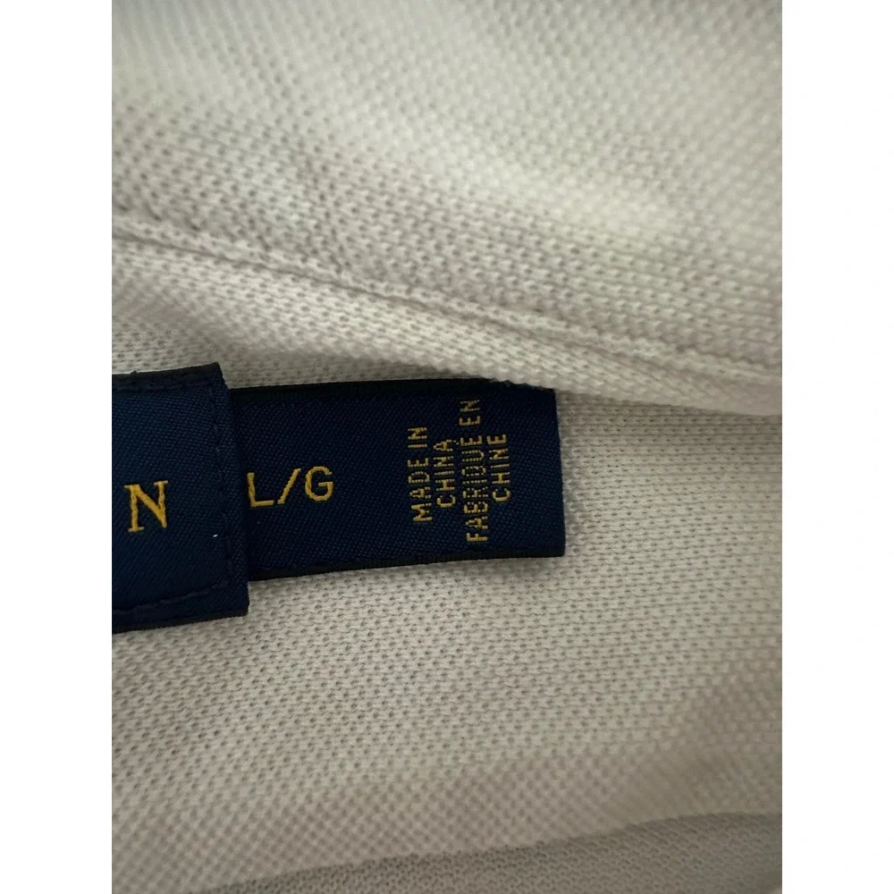 Ralph Lauren All Over Nautical Print Mens Short Sleeve Shirt L Large